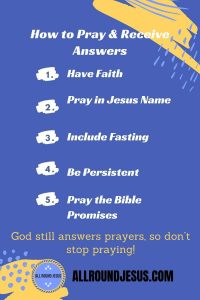 Prayer keys - how to pray and receive answer as a Christian