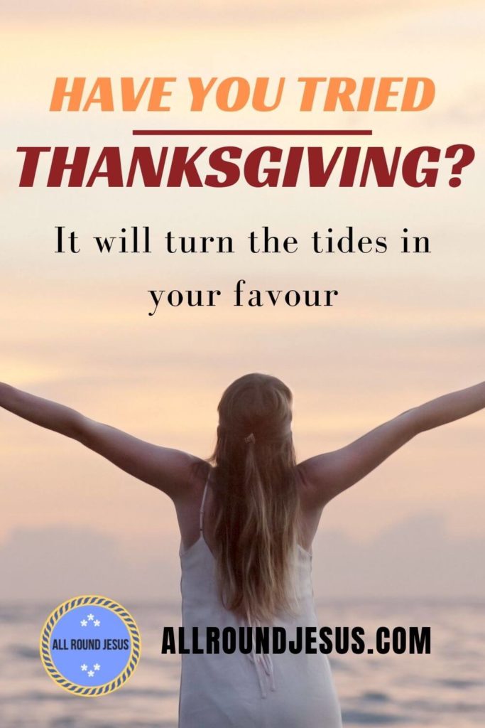 What the bible says about thanksgiving