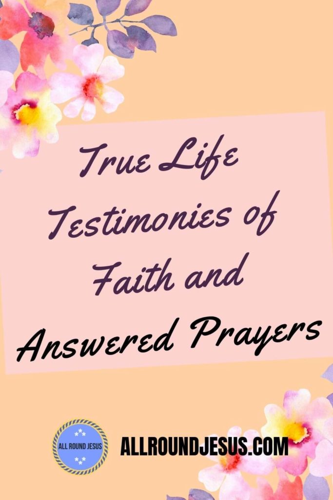 Testimonies of Faith and Answered Prayers Event