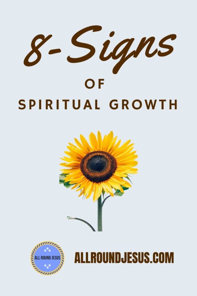 8 indicators of spiritual growth