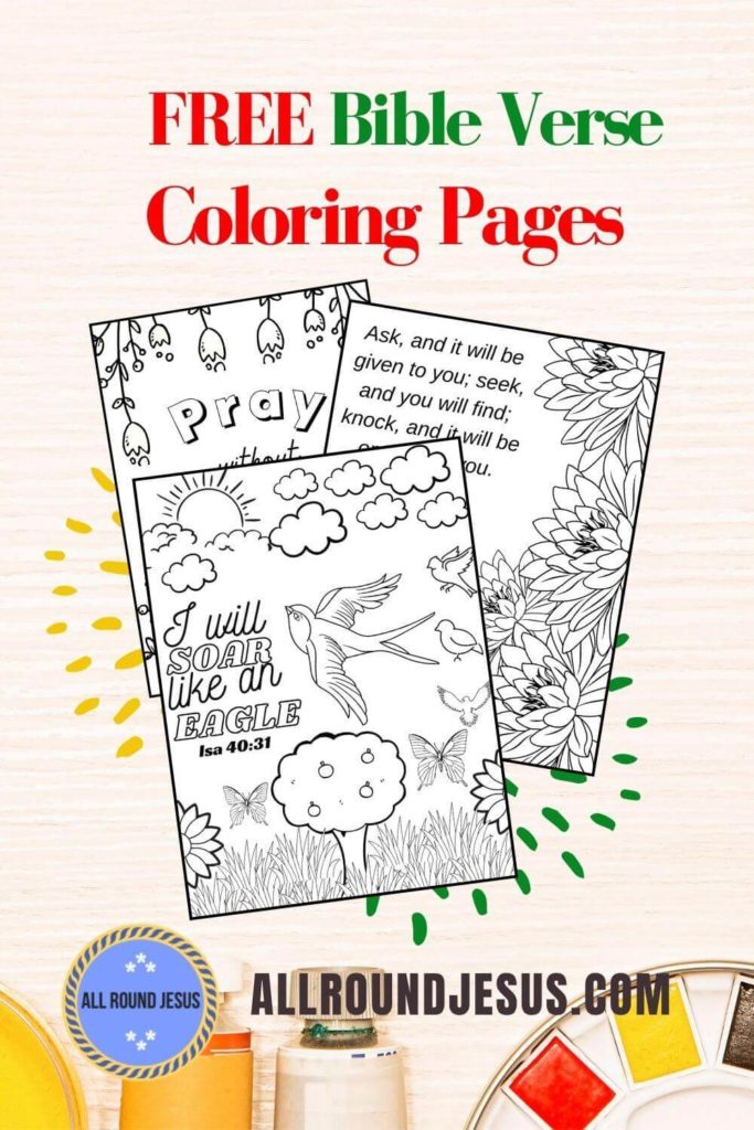 Free Bible Verse Coloring Pages