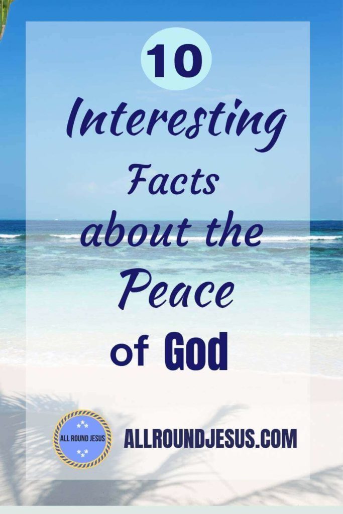 What the Bible Says About the Peace of God